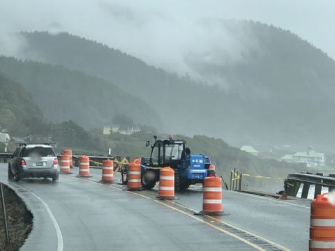 You are currently viewing U.S. 101 section closing south of Yachats for repairs