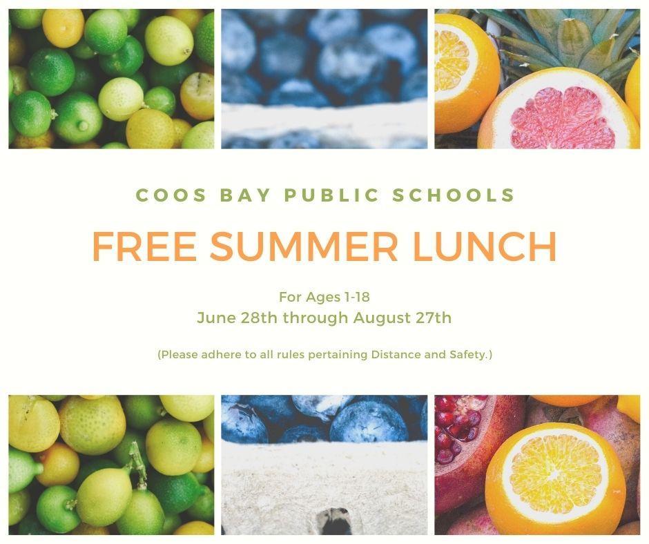 You are currently viewing Coos Bay Public Schools Free Summer Breakfast And Lunch
